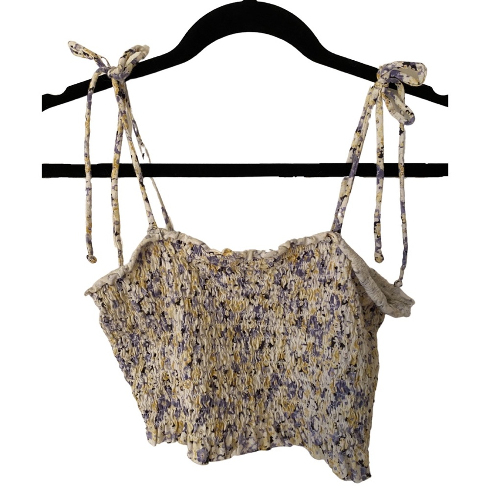 Wild Fable Cropped Tie Tank